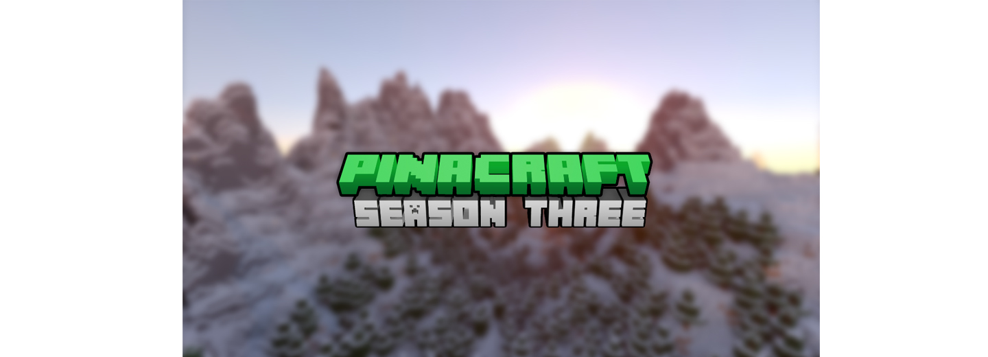 PinaCraft season 3 banner