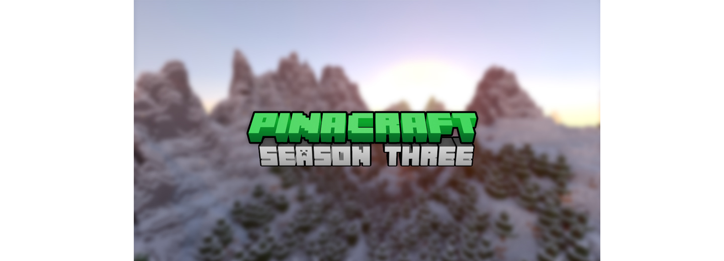 PinaCraft season 3 banner